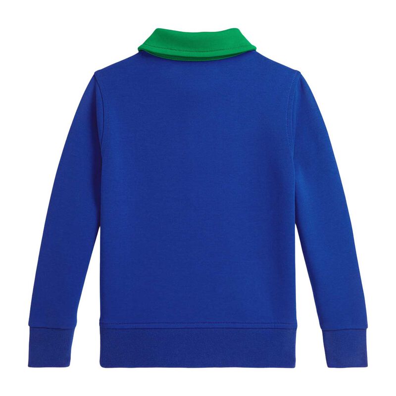 Polo Ralph Lauren Double-Knit Collared Sweatshirt 3-7Y image number 1